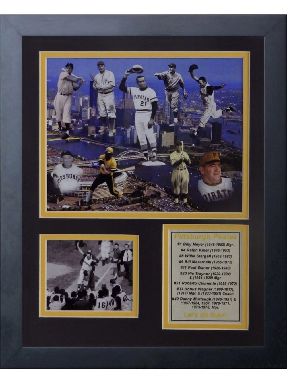 MLB All-Time Greats Framed Photo Collage - Sports Memorabilia Wall Art